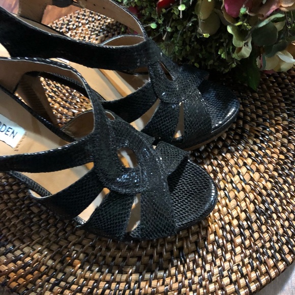 Steve Madden Hitower snakeskin heels sz 8 - Picture 8 of 8